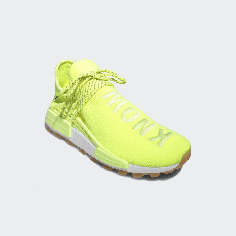 Adidas nmd yellow human race nmd best sale